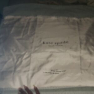 kate spade Cream and Black Dustbag